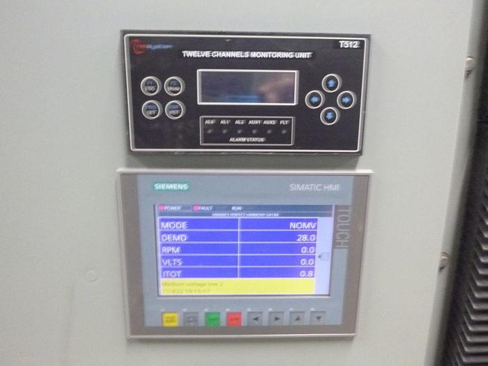 Used SIEMENS PERFECT HARMONY DRIVE 750 HP MANUFACTURED 2018