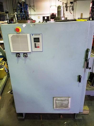 Used 64" WIDE RELIANT NON STOP TURRET REWIND WITH SPLICER 40" DIAMETER