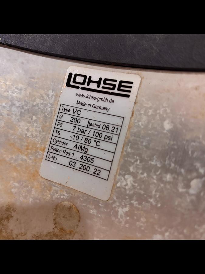 Used 17.5" BLACK CLAWSON HD CLEANER