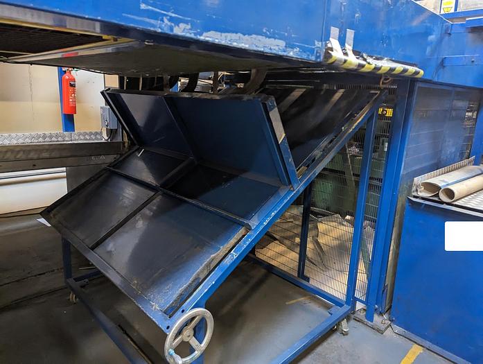 Used 57" (1450mm) SHM 1450 SYNCHRO ROTARY SHEETER - STILL INSTALLED