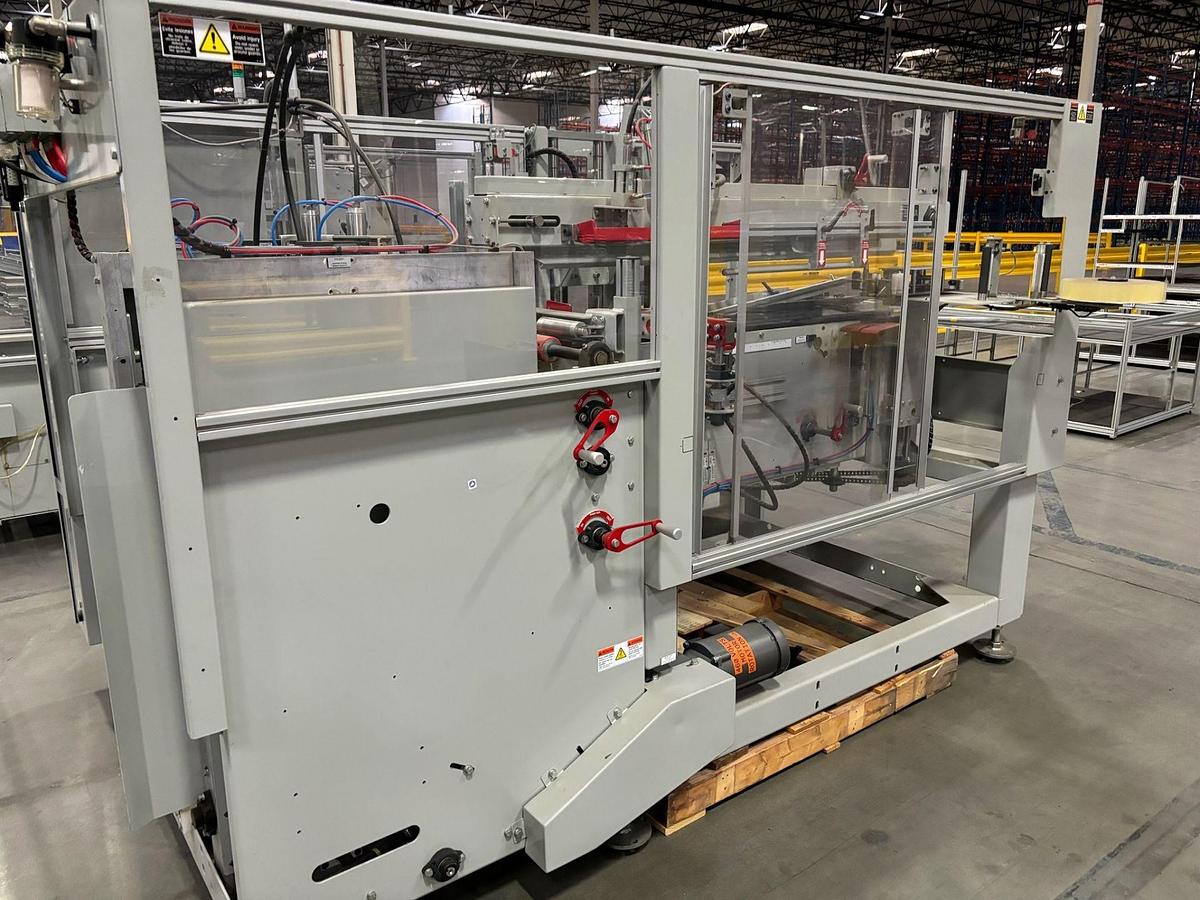 Used MARQ HPE 220 / HPE-220 CASE ERECTOR BOTTOM SEALER