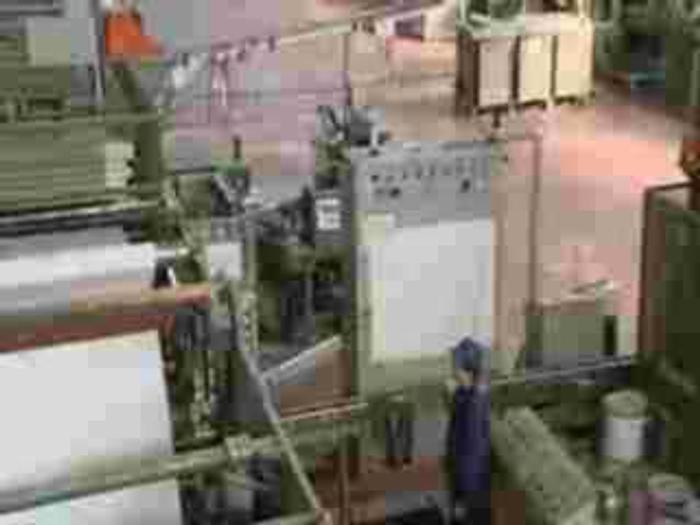 Used 106" (2700MM) PERINI BRAVO KITCHEN TOWEL AND TOILET ROLL LINE