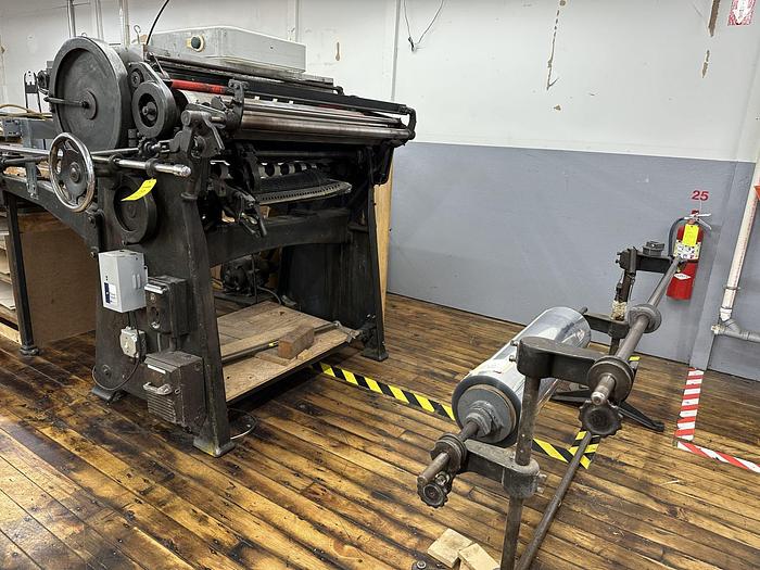 Used 45" BECK SHEETER WITH GEARS