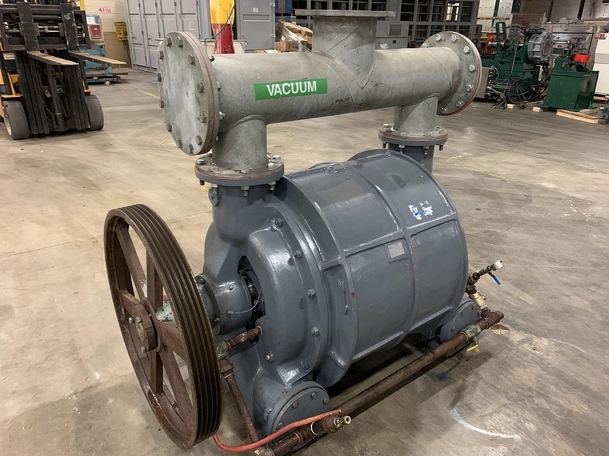 Used NASH MODEL CL-3002 VACUUM PUMP REBUILT BY HISCO PF