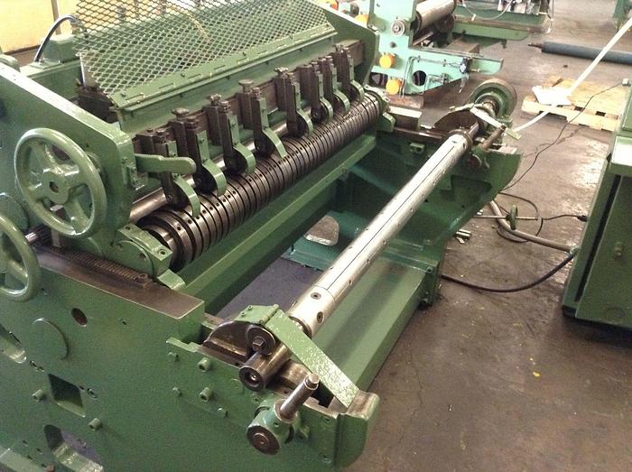 Used 42" REFURBISHED KIDDER CW CENTERWIND SLITTER REWINDER SHEAR AND SCORE SLITTING - PENDING LS