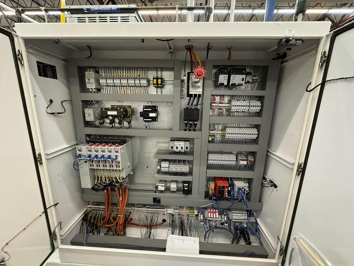 Used 72" WIDE CATBRIDGE LAMINATION LINE & TURRET REWINDER - MFG 2023