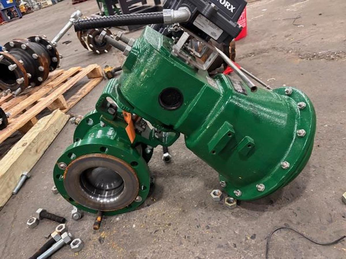 FISHER CONTROL VEE-BALL VALVE SIZE 6