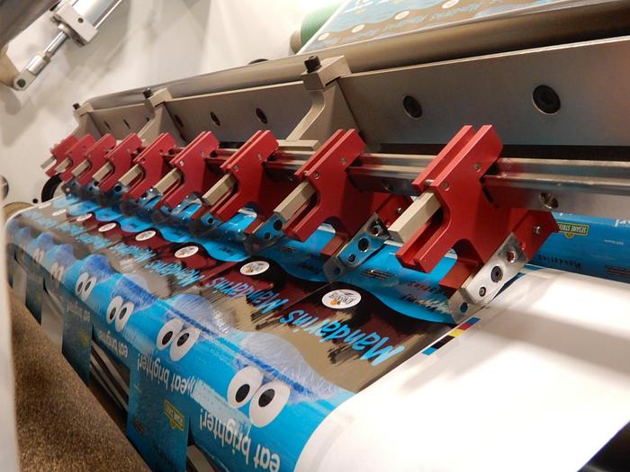 Used 62"  (1600MM)  NEW SRC SYSTEMS 610 COMPACT DUPLEX SHEAR SLITTING