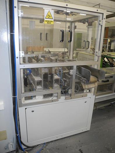 Used HARRO HOFLIGER FACIAL TISSUE CARTONER MODEL BK40-9