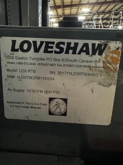Used LITTLE DAVID MODEL LDX-RTB LOVESHAW CASE SEALER