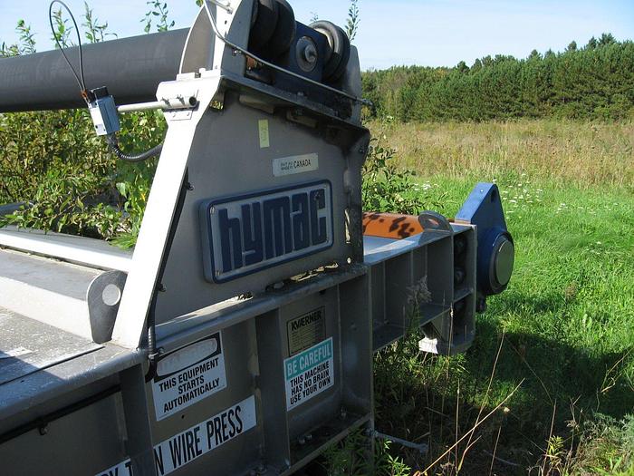 Used 2.1M (85") KVAERNER HYMAC 80MSL DEWATERING BELT PRESS