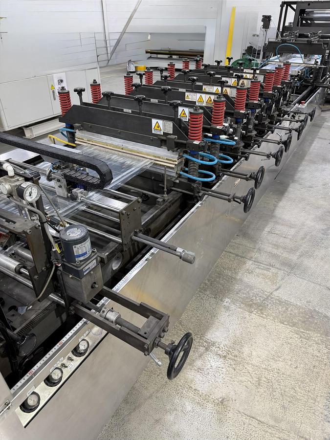 Used TOTANI MACHINE MODEL BH-60DLC 3 SIDE SEAL POUCH MACHINE - REFURBISHED AND RUNNING