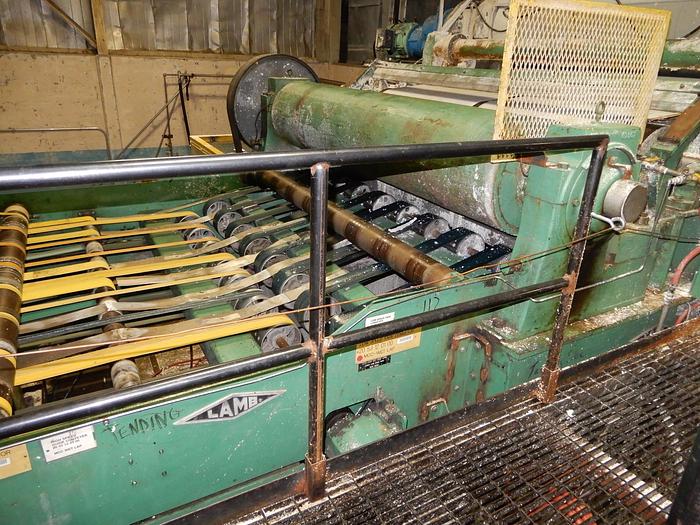 Used 122" (3.1M) TWIN WIRE WETLAP MACHINE W/ MODIFIED HEADBOX IN 2018 RATED 232 AIR DRY TONS