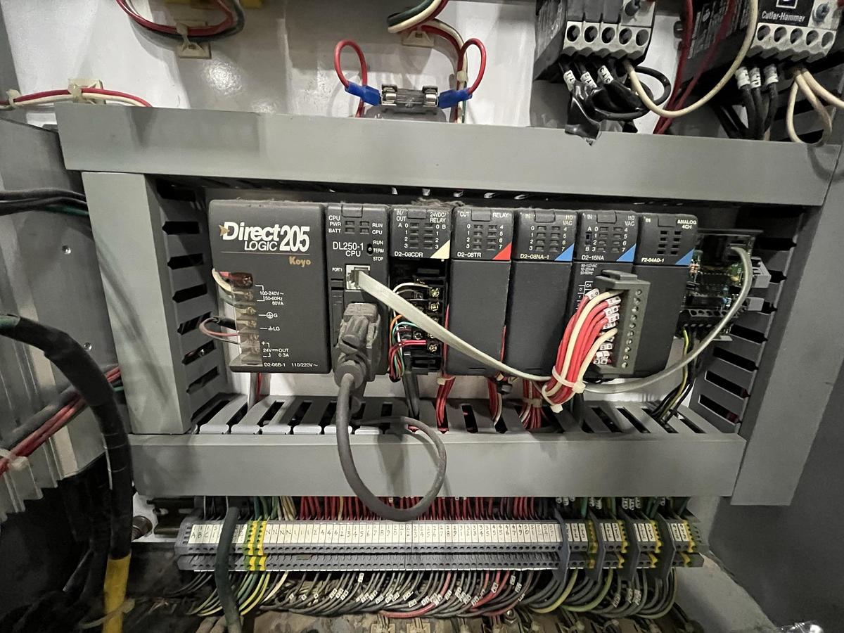 Used LEVER AUTOMATIC SINGLE KNIFE BALONEY CUTTER 16" DIAMETER 