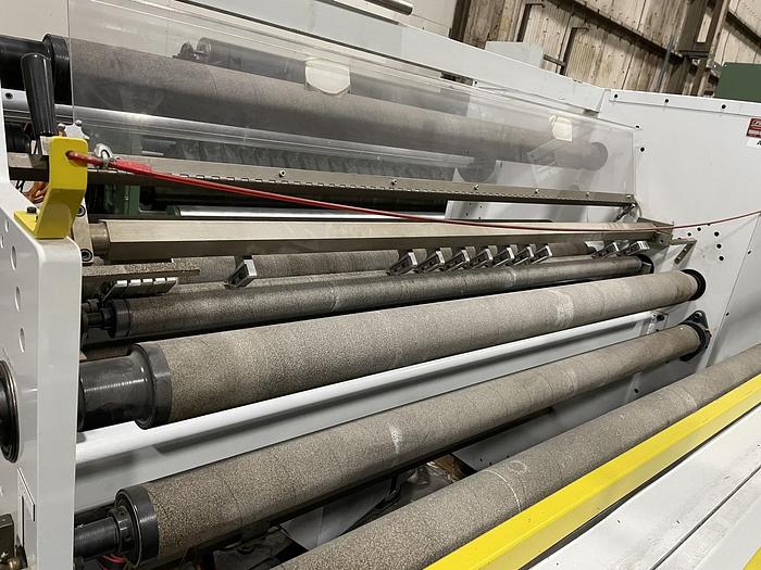 Used 60" PHOENIX MODEL 645FC-60 DUPLEX SLITTER REWINDER FOR VINYLS - PENDING SALE