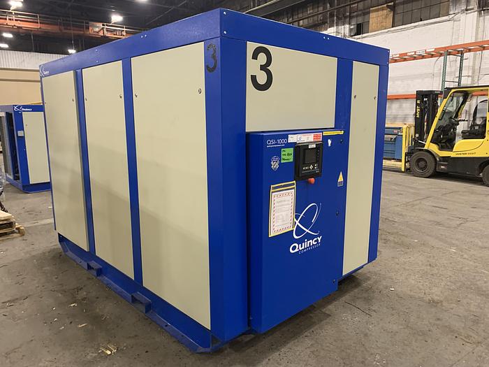 Used QUINCY MODEL QSI-1000 200 HP AIR COMPRESSOR MANUFACTURED 2017
