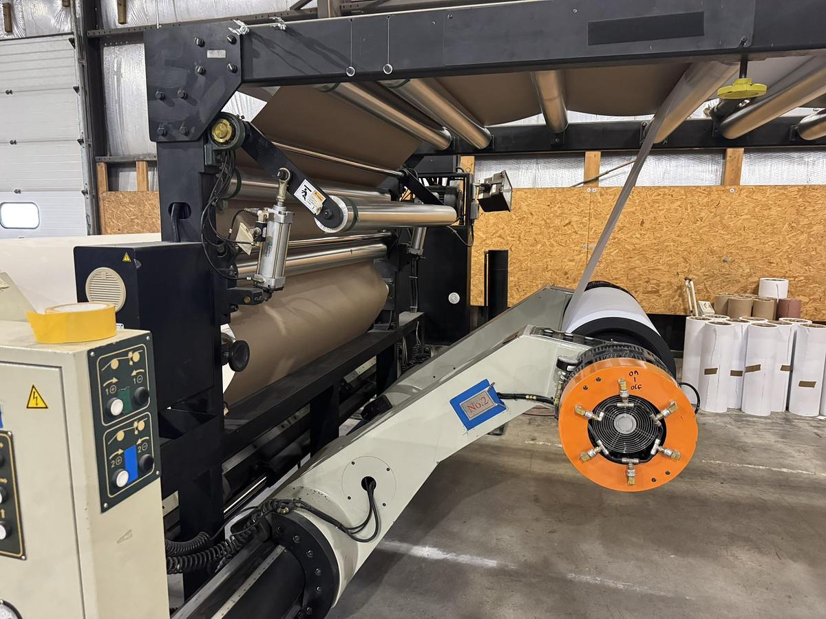 Used 63" WIDE GOODSTRONG DUAL ROTARY SHEETER MODEL GMC-TC 1600 - DRIVE UPDATE 2024