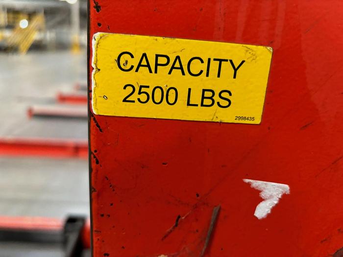 Used PRESTO P4-25-4348-LPT FLOOR LEVEL PALLET LIFT LOAD LEVELER TURNTABLE 2,500 POUND CAPACITY (7 UNITS AVAILABLE)