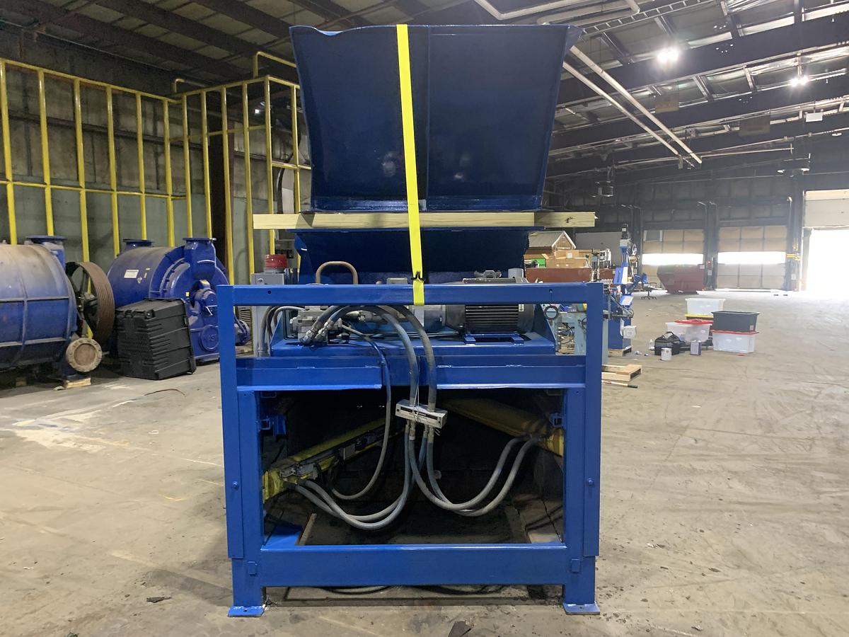 Used EXCEL EX-60 CLOSED DOOR BALER 20HP DUAL 6" CYLINDER