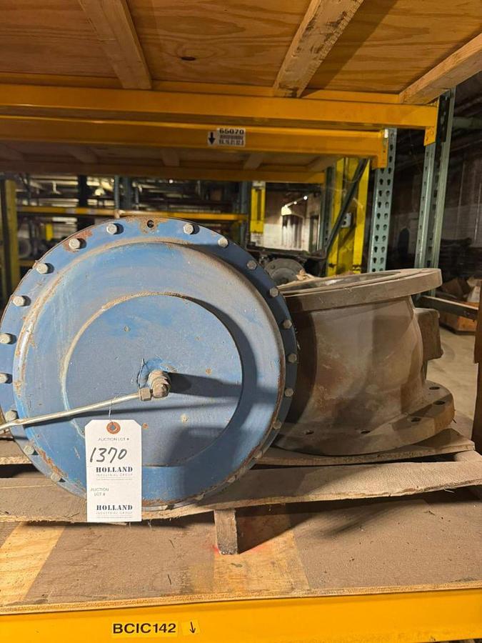 Used 12" DEZURIK BALL VALVE 316 STAINLESS STEL