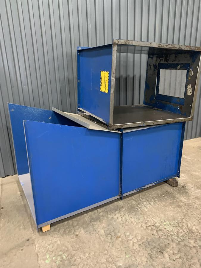 Used EXCEL EX62 CLOSED DOOR BALER 20HP TWIN RAM CYLINDERS