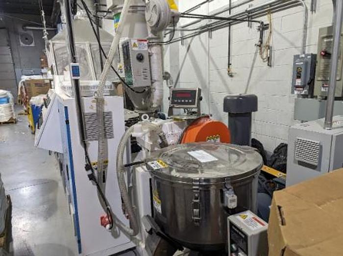 Used 24" WIDE (600MM) BFE PP MELTBLOWN FABRIC MAKING LINE