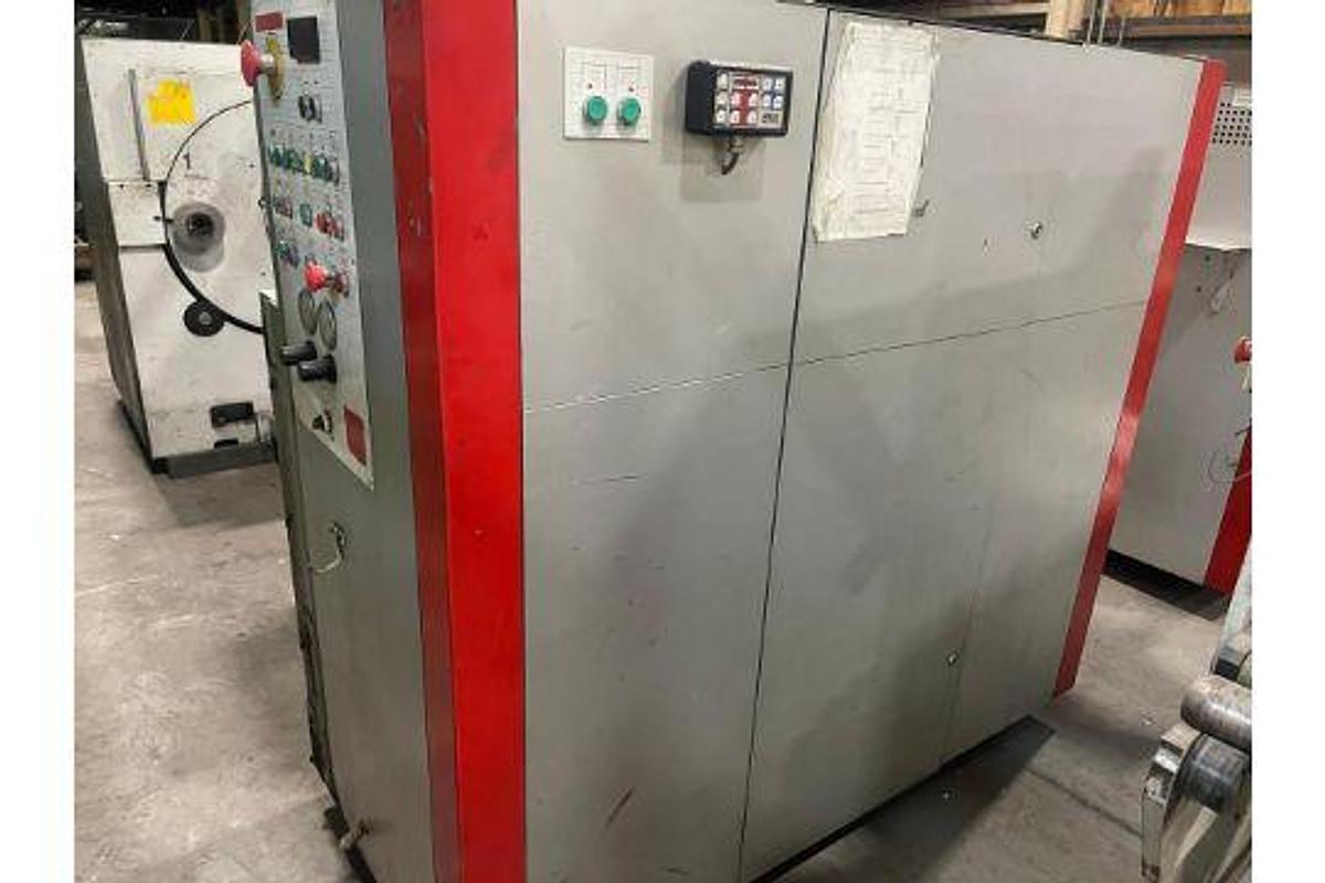 Used 58" WIDE COMEXI TURRET UNWIND WITH SPLICING 32" DIAMETER 