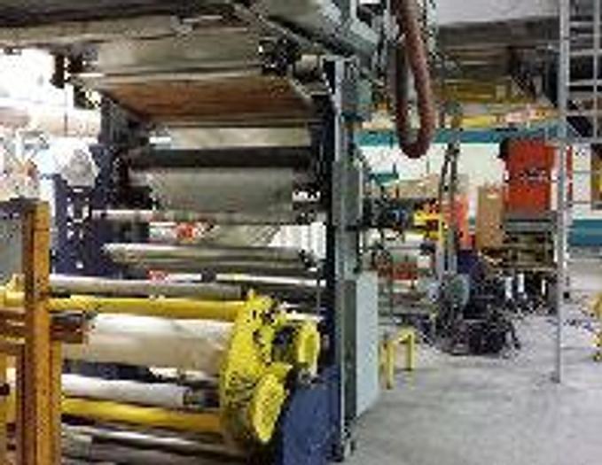 Used 51" (1300mm) Schiavi 6 color CI Flexo press Padani Sirio