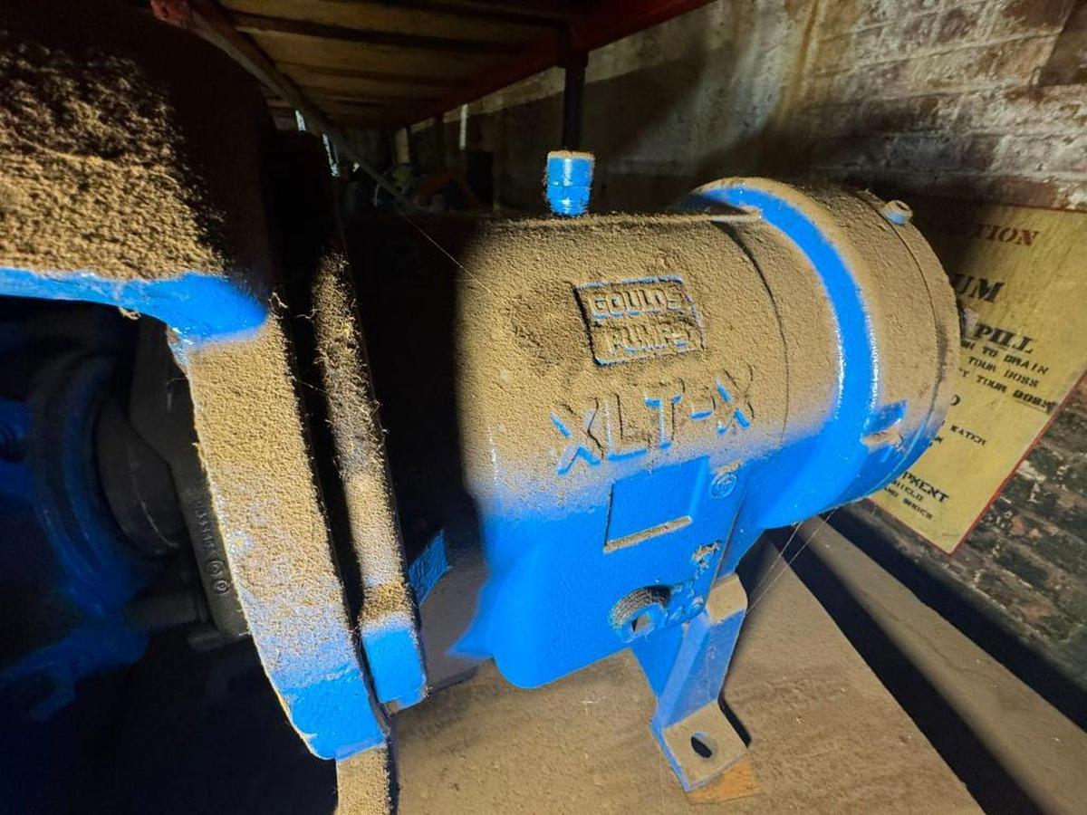 Used GOULDS 3196 XLTX OWER END PULLOUT PUM PART 15" 316 STAINLESS STEEL