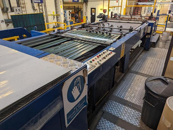 Used 57" (1450mm) SHM 1450 SYNCHRO ROTARY SHEETER - STILL INSTALLED