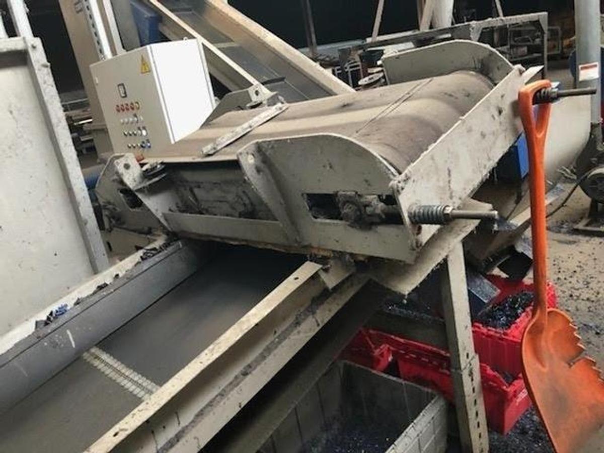 Used ZERMA COMPLETE PLASTICS RECYCLING SYSTEM MODLE ZSS 1000/1200
