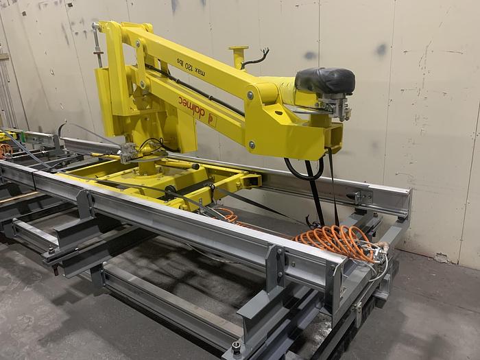 Used DALMEC ROLL MANIPULATORS CEILING MOUNTED SYSTEM (TWO AVAILABLE)