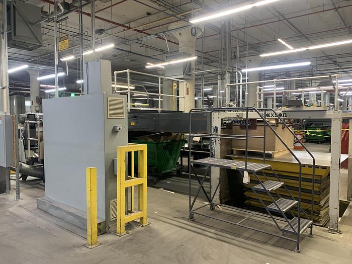 Used 65" WIDE MAXSON DUAL ROTARY SHEETER