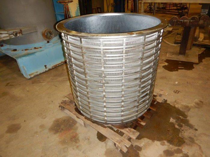 Used VALMET MDL T9 STAINLESS STEEL DELTA PRESSURE SCREEN