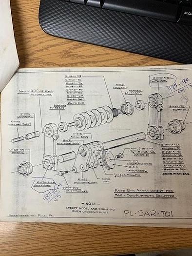 Used PACO CORE CUTTER STILL RUNNING
