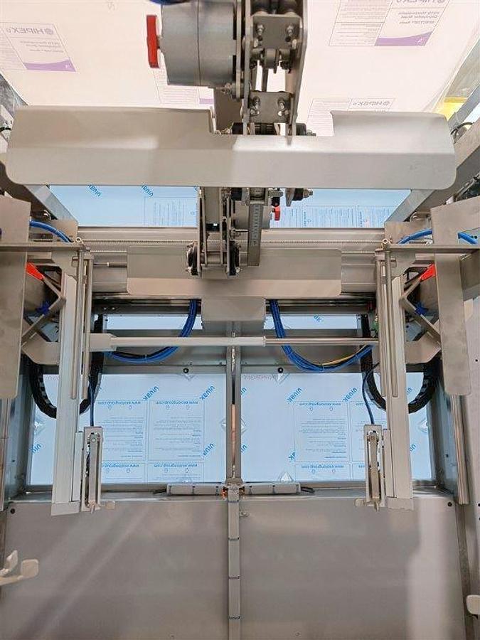 Used PATTYN HIGH-SPEED CASE ERECTING AND BAG INSERTING AUTOMATED PACKAGING SYSTEM