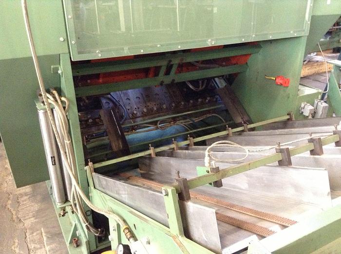 Used PEERLESS BLANK FED PLATE & TRAY FORMING LINE FOR FOOD TRAYS AND OTHER