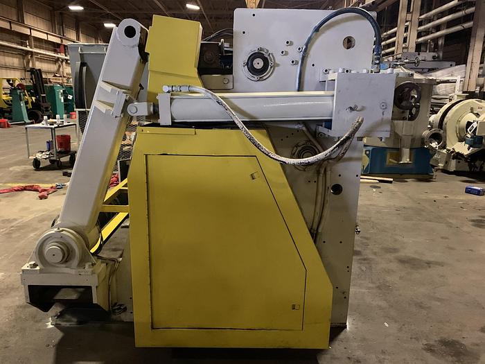 Used 64" (1.60M) ARROW MDL 2000T SLITTER REWINDER 96" OD REWIND SHEAR CUT