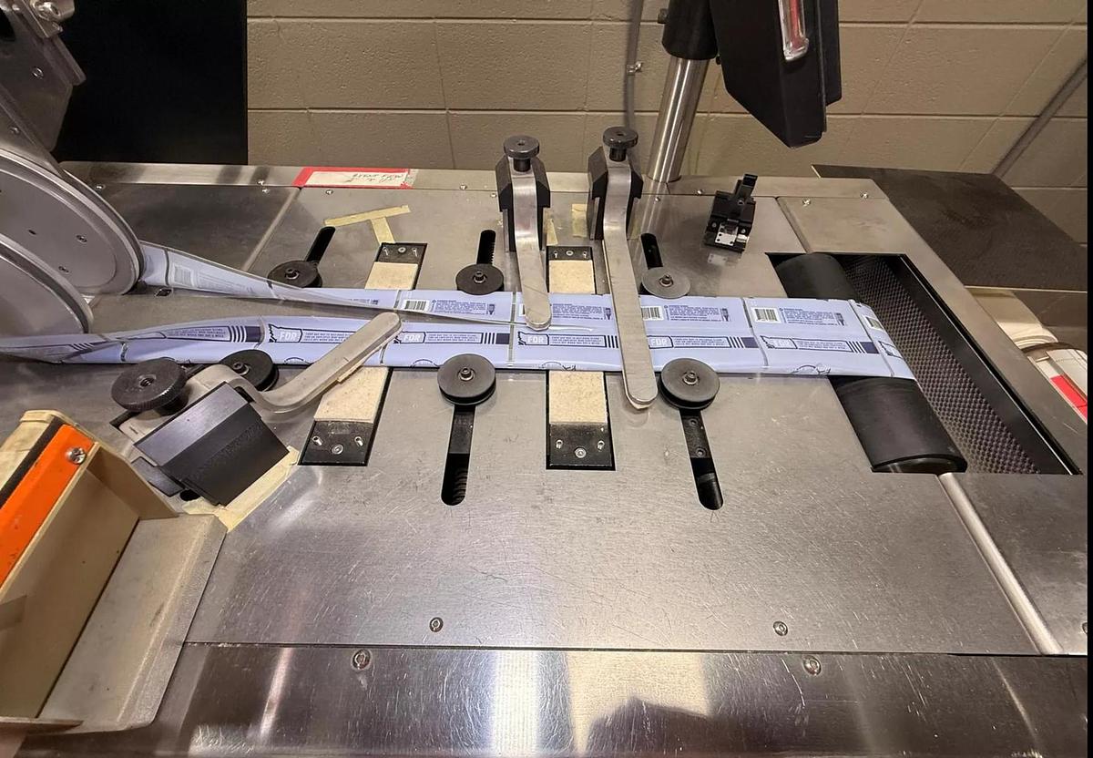 Used 16" ACCRAPLY STANFORD MODEL SMJR SEAMER