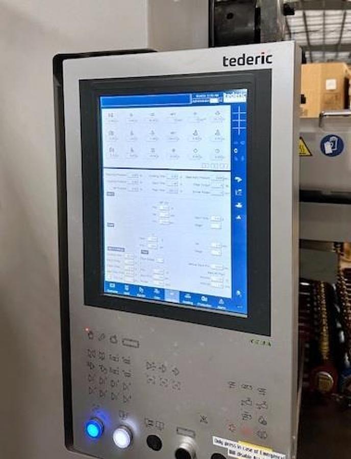 Used PATTYN HIGH-SPEED CASE ERECTING AND BAG INSERTING AUTOMATED PACKAGING SYSTEM