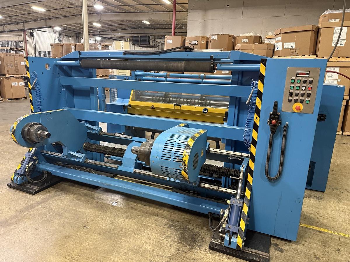 Used 65" WIDE KAMPF STARSLIT DUPLEX SLITTER REWINDER - MANUFACTURED 2011