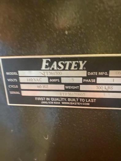 Used EASTEY MODEL TT361500 ACCUMULATION TABLE - PENDING JF
