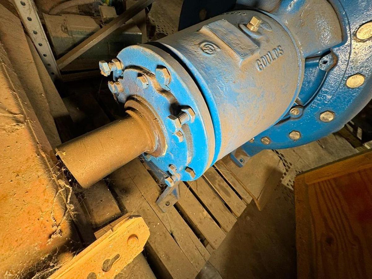 Used GOULDS 3175L SIZE 10X12-22 PUMP 316 STAINLESS STEEL