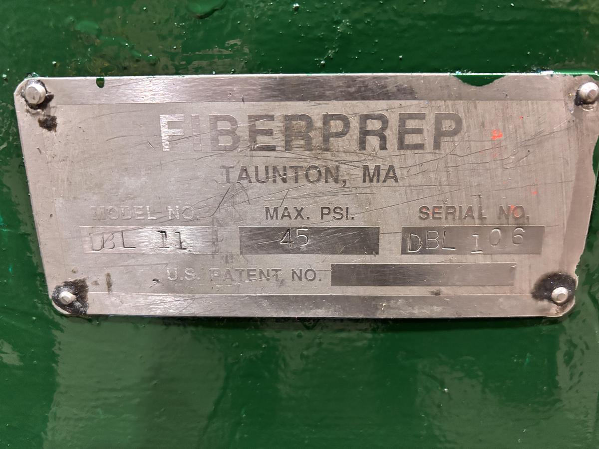 Used FIBERPREP DIABLOFINER II DETRASHING SCREEN STAINLESS STEEL