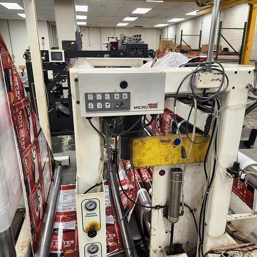 Used 60" WIDE RO-AN POUCH MACHINE MODEL PS 5500