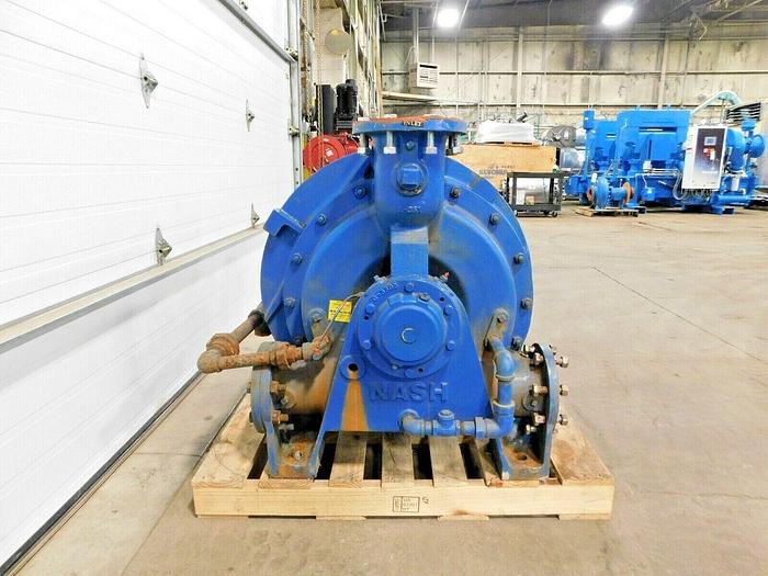 Used NASH CL2005 / CL2002 VACUUM PUMP REBUILT IN 2017 LIGHTLY USED