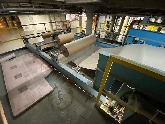 Used LAMB-GRAYS HARBOR CO. 86"W ROLL WRAPPER 60" DIA, ROLLS