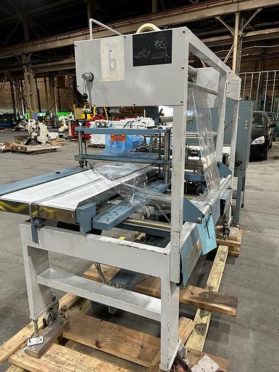 Used CONFLEX MODEL E-260A AUTOMATIC L-BAR SEALER W/ WELDOTRON SHRINK TUNNEL - PENDING JA