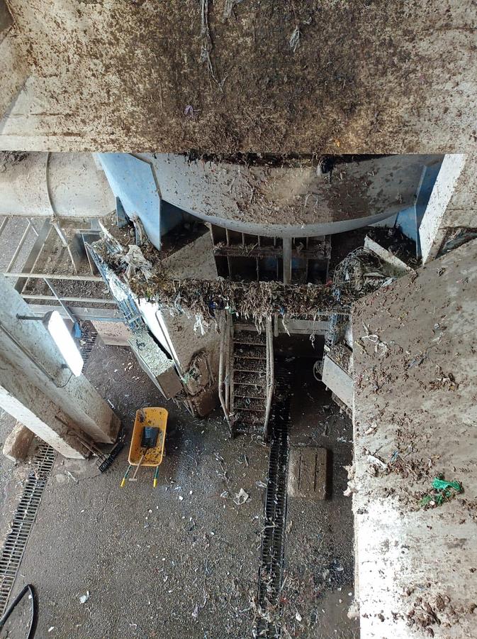 Used LAMORT PULPER WITH GEARBOX 