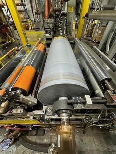 Used 47" WIDE EGAN EXTRUSION COATING LINE